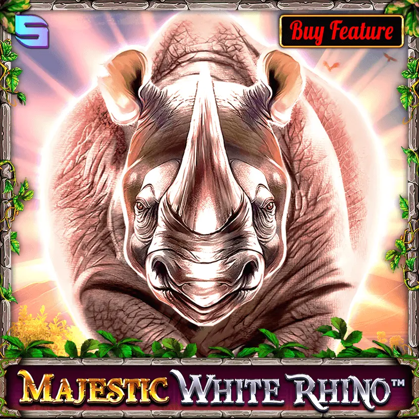 Majestic White Rhino — VIP slot with high stakes